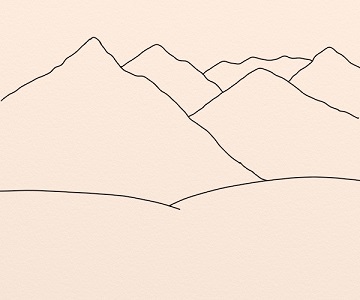 Peisaj de munte etapa1