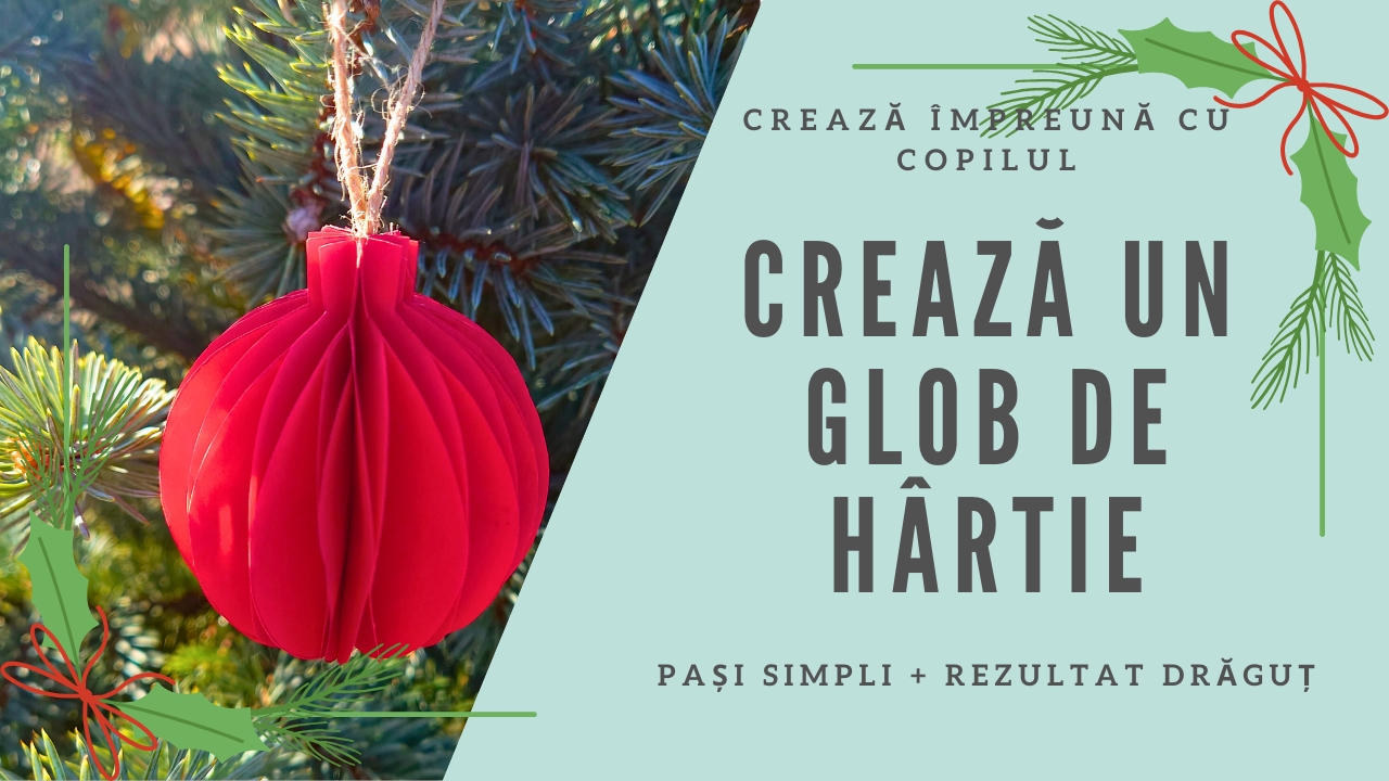 Cum să faci un glob din hârtie